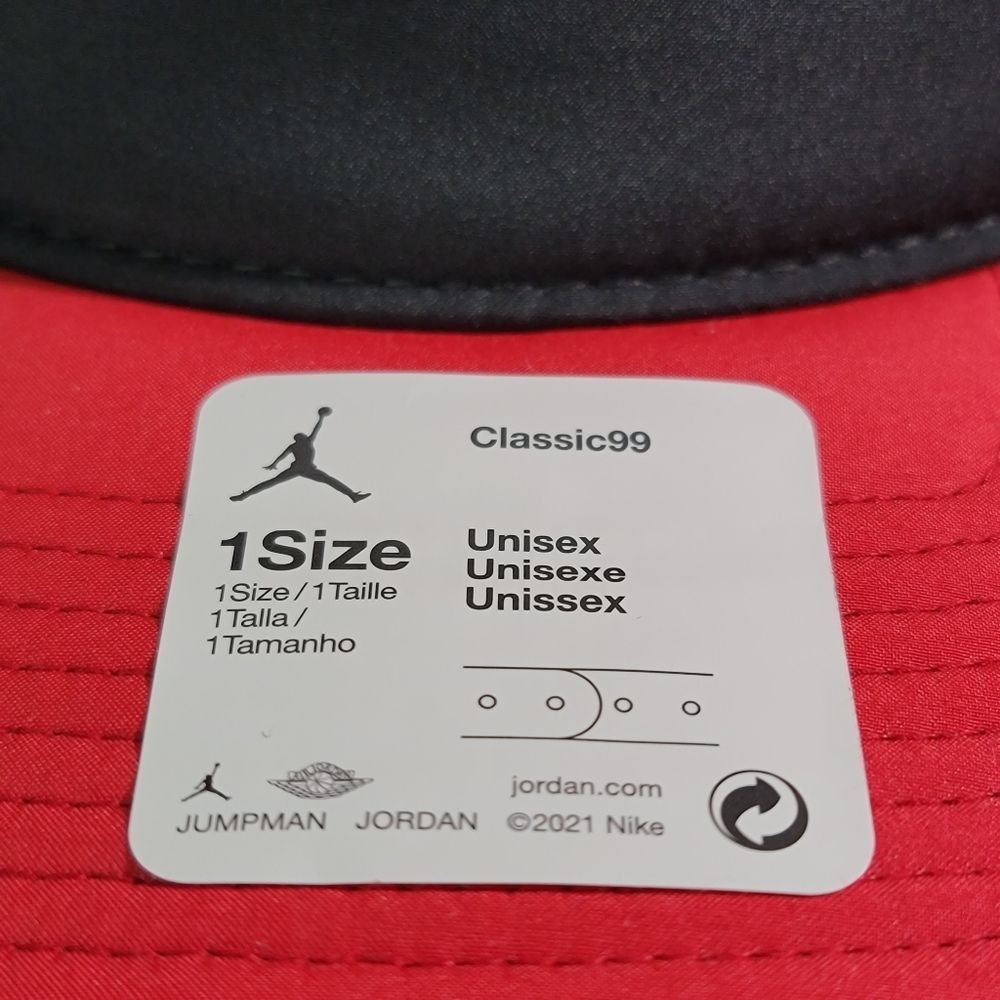 Air Jordan OG Retro 1 2 3 4 6 7 11 Bred Trucker Snapback Hat Cap Black Red White - Picture 5 of 11